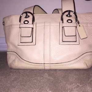 Coach leather bag